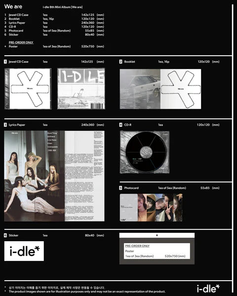 I-DLE - I-DLE* 8TH MINI ALBUM [SPECIAL JEWEL VER.]