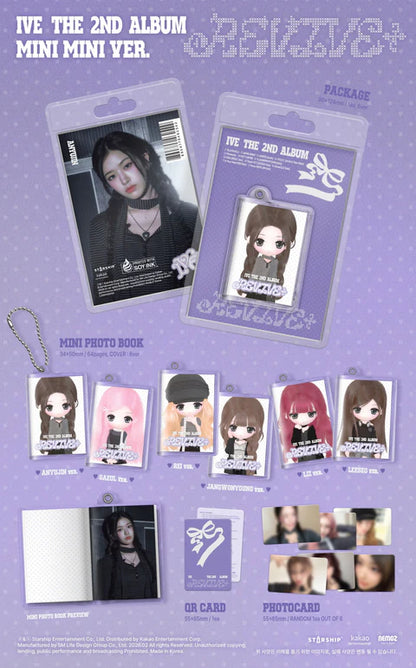 IVE - REVIVE+ 2ND ÁLBUM [VER. MINI MINI]