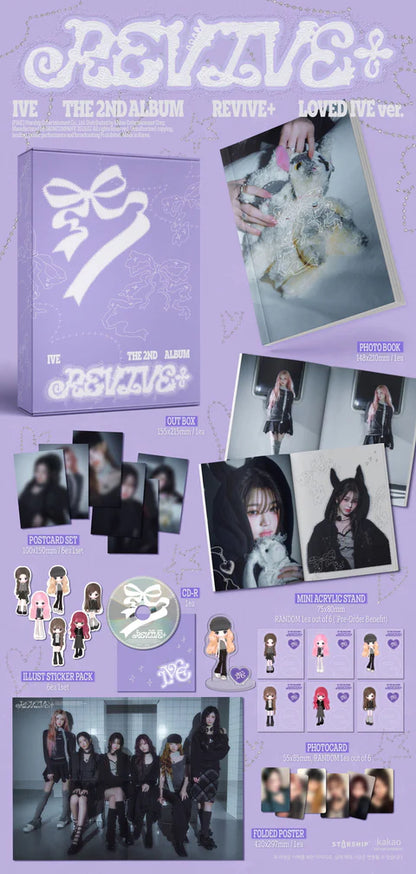 IVE - REVIVE+ 2ND ALBUM [LOVED IVE VER. EDICIÓN LIMITADA]