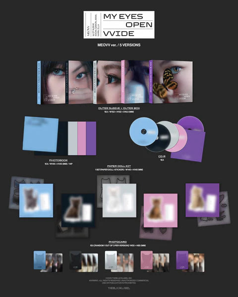MEOVV - MY EYES OPEN VVIDE 1ST EP ALBUM [MEOVV VER.]