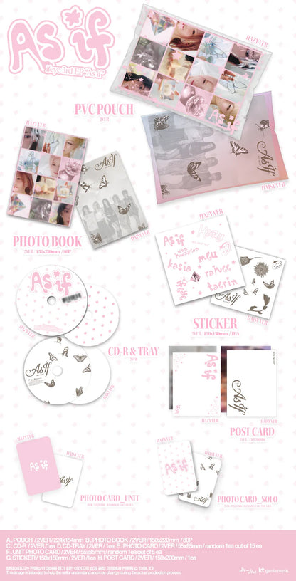 IFEYE - AS IF 3RD EP ALBUM [PHOTOBOOK VER.]
