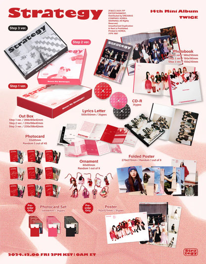 TWICE - STRATEGY 14TH MINI ALBUM