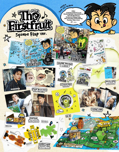 MARK (NCT) - EL PRIMER ÁLBUM DE THE FIRSTFRUIT [VERSIÓN CON SOLAPA CUADRADA]