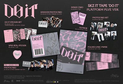 STRAY KIDS - DO IT SKZ IT TAPE ALBUM [PLATAFORM VER.]