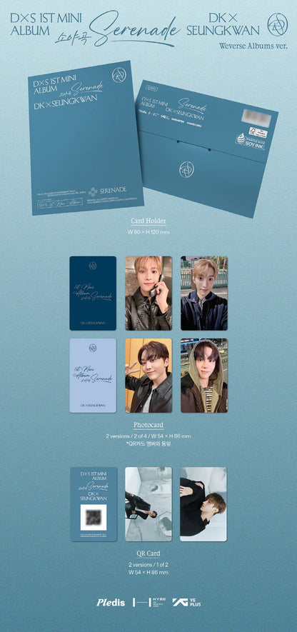 DK X SEUNGKWAN (SEVENTEEN) - SERENADE 1ST MINI ALBUM [WEVERSE ALBUM VER.]