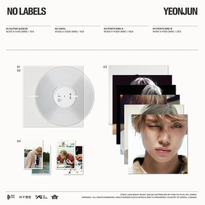 YEONJUN (TXT) - NO LABELS ALBUM [VINYL LP VER.]