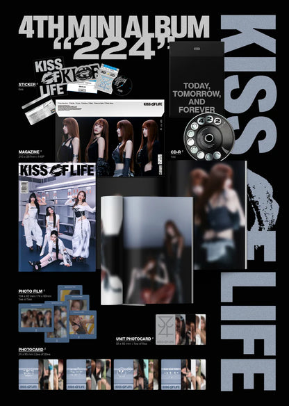KISS OF LIFE - 224 4º MINI ÁLBUM [VERSIÓN DE REVISTA]