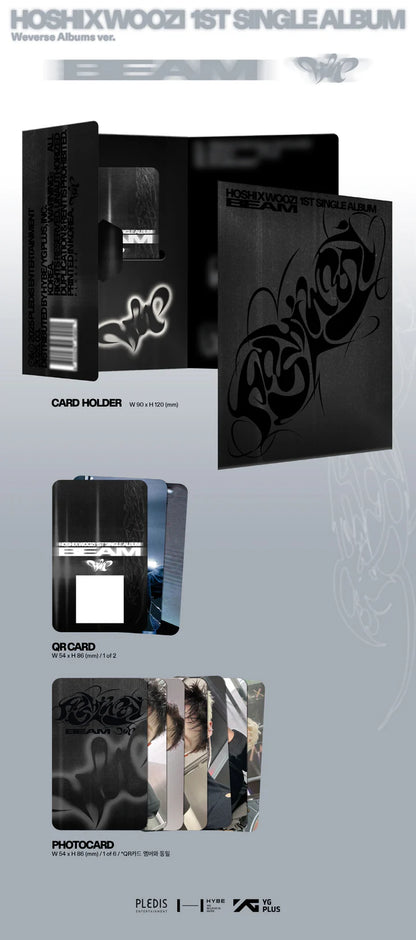 HOSHI X WOOZI (SEVENTEEN) - BEAM 1ST SINGLE ALBUM [WEVERSE ALBUM VER.]