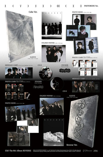 EXO - REVERXE 8TH ALBUM [PHOTOBOOK VER.]
