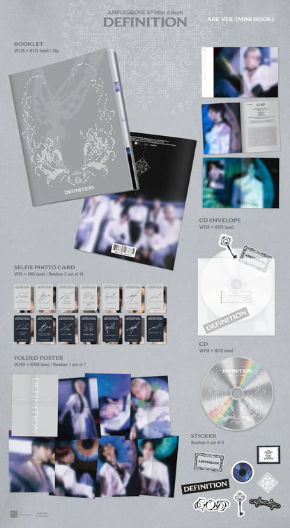 AMPERS&ONE - DEFINITION 4TO MINI ÁLBUM [VER. ARE]