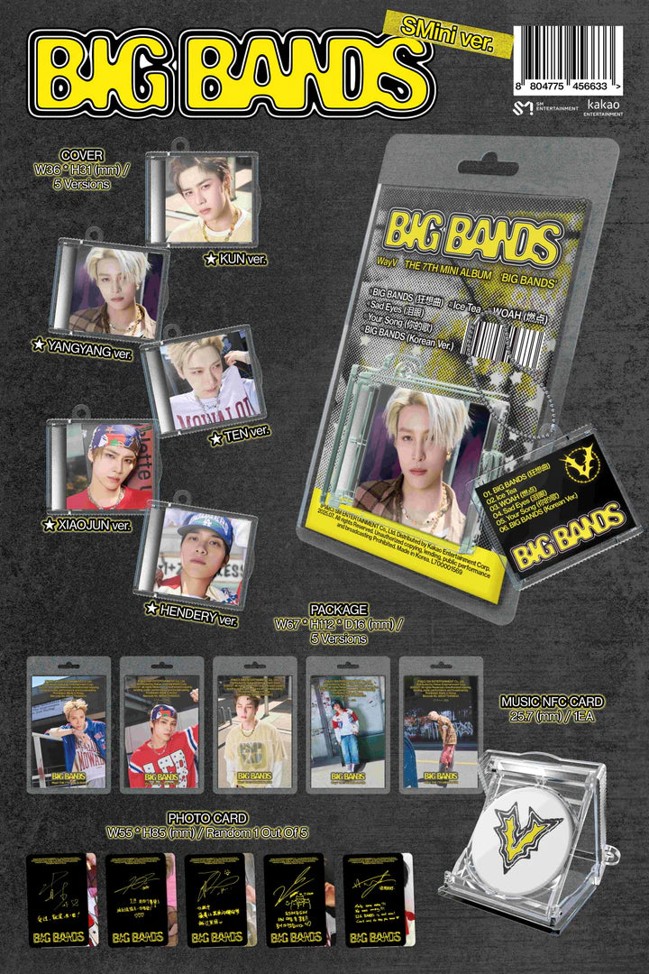WAYV - BIG BANDS 7TH MINI ALBUM [SMINI VER.]