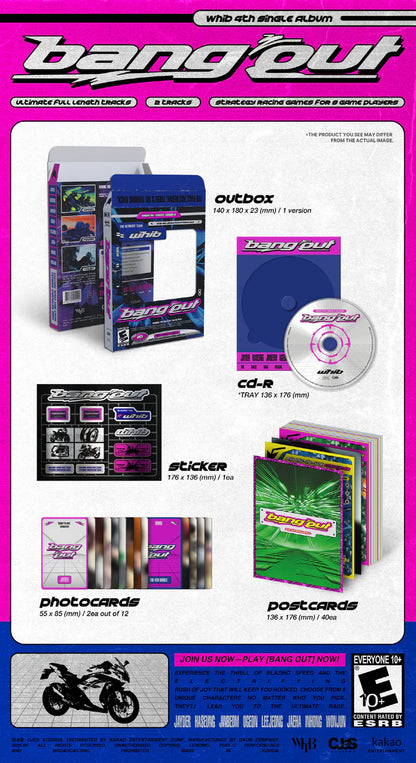 WHIB - BANG OUT 4º ÁLBUM SENCILLO