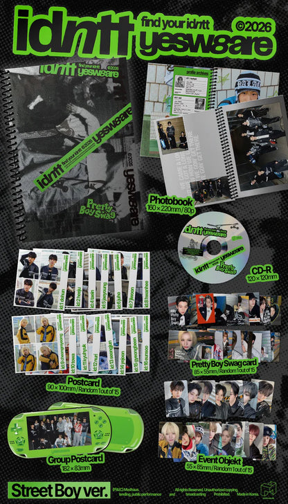 IDNTT - YESWEARE MINI ALBUM [PHOTOBOOK VER.]