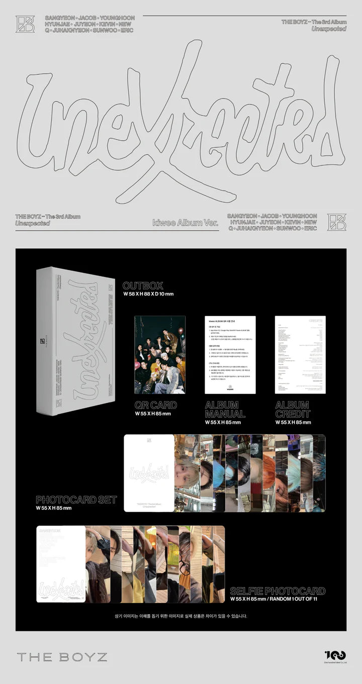 THE BOYZ - INESPERADO 3ER MINI ÁLBUM [VERSIÓN ÁLBUM KIWEE]