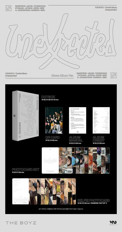 THE BOYZ - INESPERADO 3ER MINI ÁLBUM [VERSIÓN ÁLBUM KIWEE]