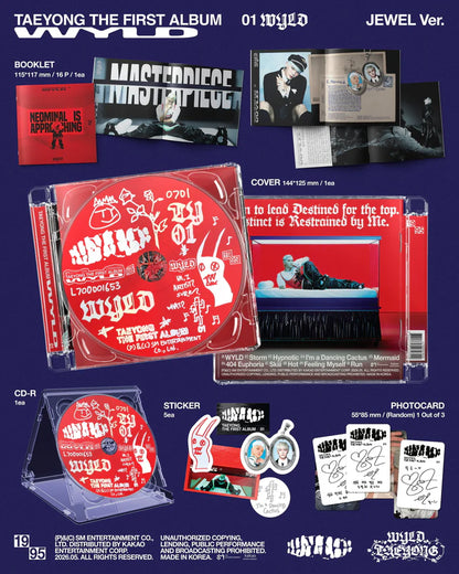 TAEYONG (NCT) - WYLD 1ST ALBUM [JEWEL CASE VER.]