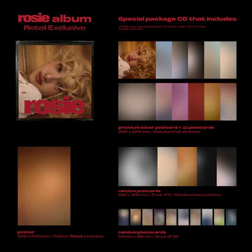 ROSE - ROSIE 1ST STUDIO ALBUM [KR EXCLUSIVE VER.]