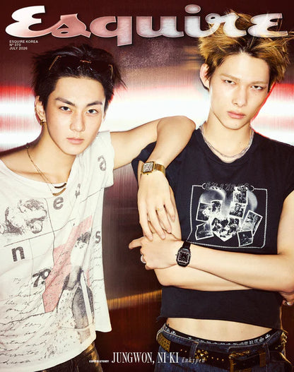 ESQUIRE KOREA MAGAZINE - 2026.07 [JUNGWON & NI-KI - ENHYPEN]