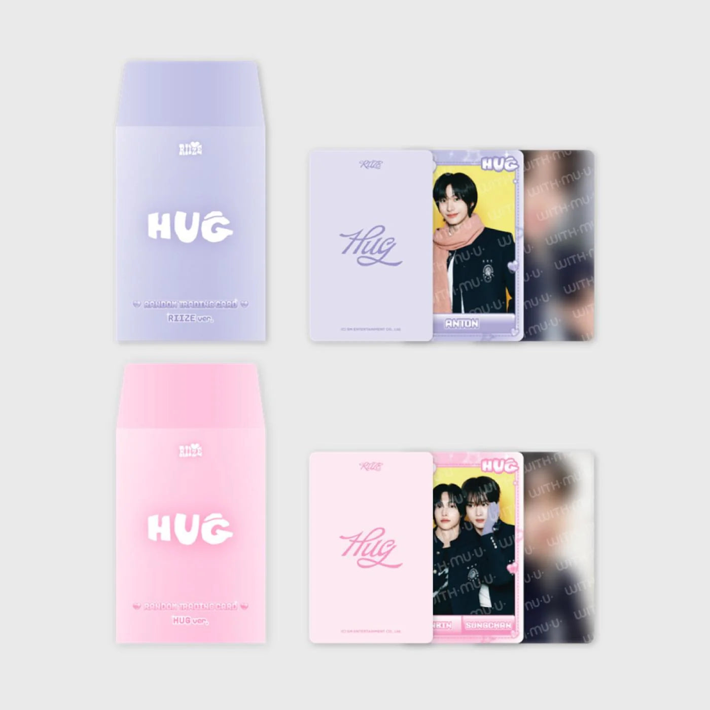 RIIZE - HUG OFICIAL MD TRADING CARD