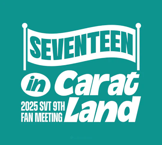 SEVENTEEN - 2025 CARAT LAND BONGBONGEE OFFICIAL LIGHT STICK CASE BAG