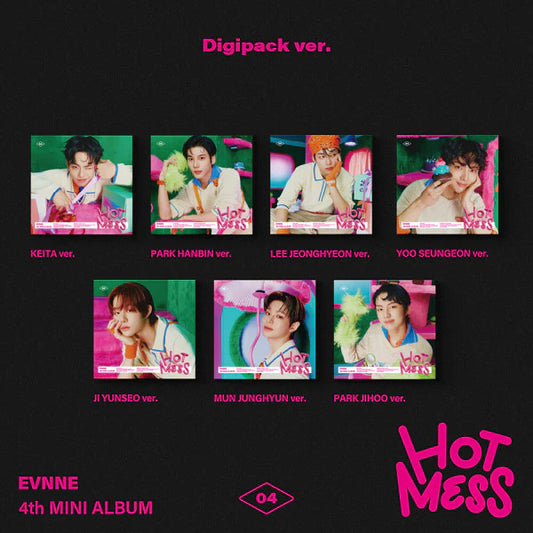 EVNNE - 4to MINI ÁLBUM HOT MESS (VERSIÓN DIGIPACK)