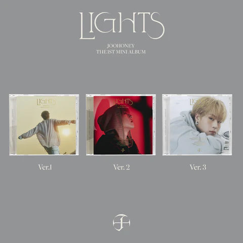 JOOHONEY (MONSTA X) - LIGHTS 1ER MINI ÁLBUM [VERSIÓN JEWEL CASE]