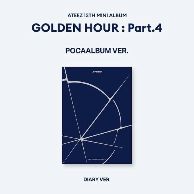 ATEEZ - GOLDEN HOUR : PART.4 13TH MINI ALBUM [POCAALBUM VER.]
