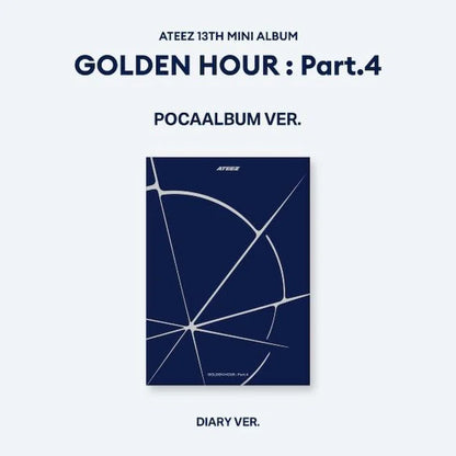 ATEEZ - GOLDEN HOUR : PART.4 13TH MINI ALBUM [POCAALBUM VER.]