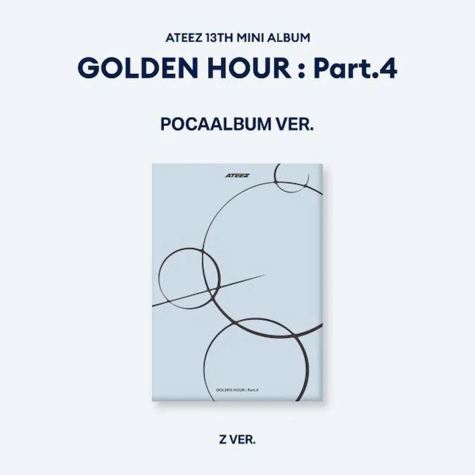 ATEEZ - GOLDEN HOUR : PART.4 13TH MINI ALBUM [POCAALBUM VER.]