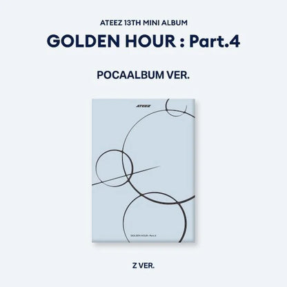 ATEEZ - GOLDEN HOUR : PART.4 13TH MINI ALBUM [POCAALBUM VER.]