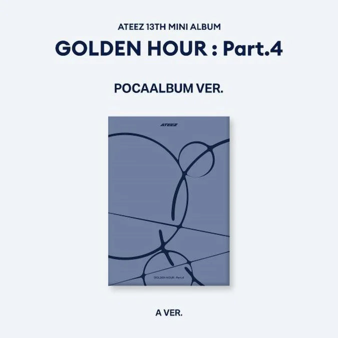 ATEEZ - GOLDEN HOUR : PART.4 13TH MINI ALBUM [POCAALBUM VER.]