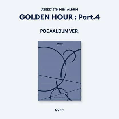 ATEEZ - GOLDEN HOUR : PART.4 13TH MINI ALBUM [POCAALBUM VER.]