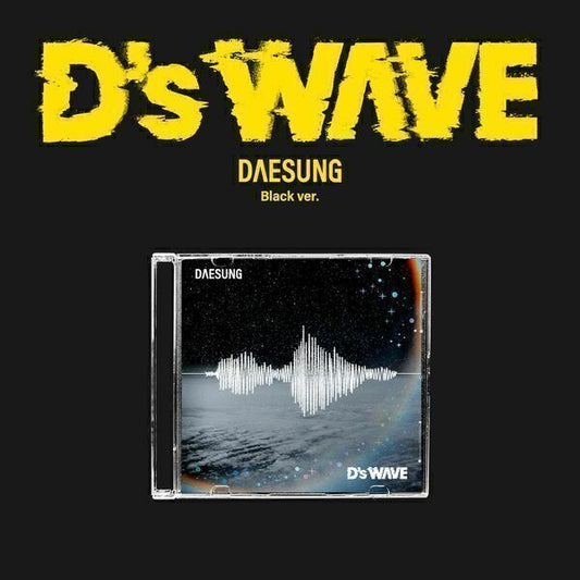 DAESUNG (BIGBANG) - D'S WAVE 1ER MINI ÁLBUM [VERSIÓN NEGRA] ESTUCHE DE JOYERÍA