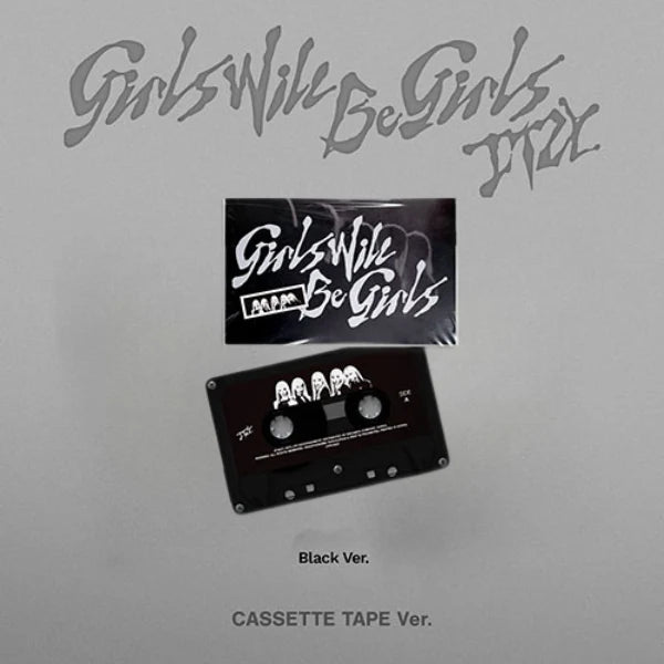 ITZY - ÁLBUM GIRLS WILL BE GIRLS [VERSIÓN EN CINTA DE CASSETTE]