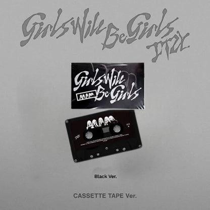 ITZY - ÁLBUM GIRLS WILL BE GIRLS [VERSIÓN EN CINTA DE CASSETTE]