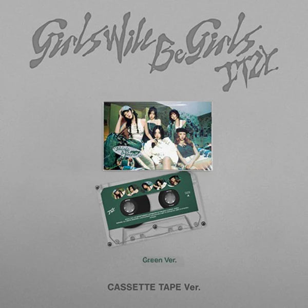 ITZY - ÁLBUM GIRLS WILL BE GIRLS [VERSIÓN EN CINTA DE CASSETTE]