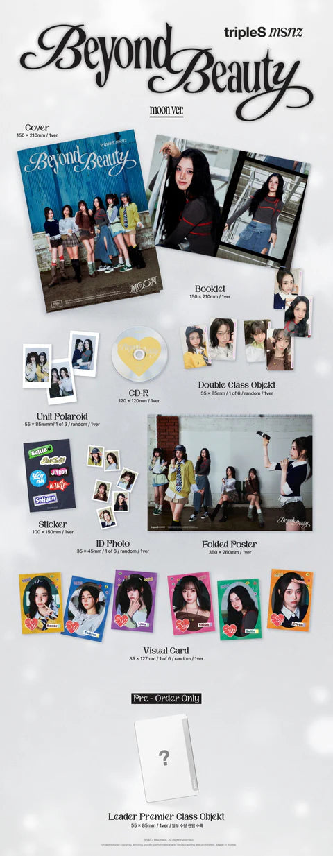 TRIPLES - MSNZ 'BEYOND BEAUTY' ALBUM [PHOTOBOOK VER.]