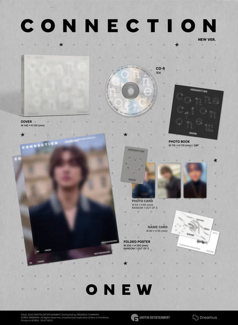 ONEW (SHINEE) - CONNECTION 4TO MINI ÁLBUM [VERSIÓN DIGIPACK]