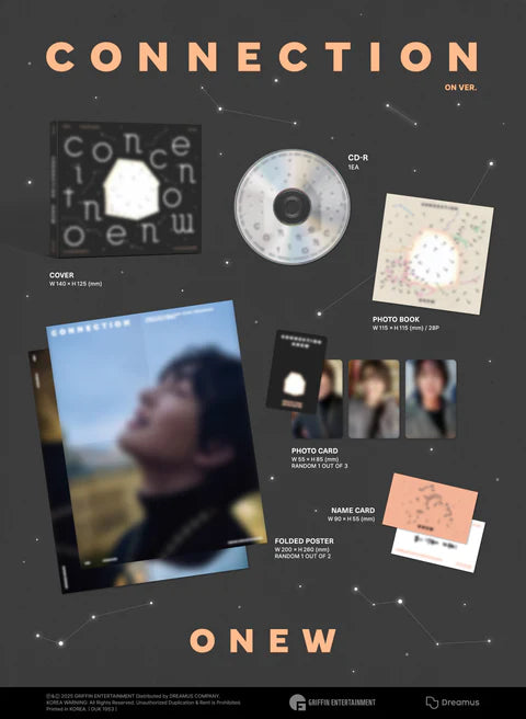 ONEW (SHINEE) - CONNECTION 4TO MINI ÁLBUM [VERSIÓN DIGIPACK]