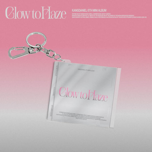 KANG DANIEL - GLOW TO HAZE 6.º MINI ÁLBUM [VERSIÓN MINI CD LLAVERO]