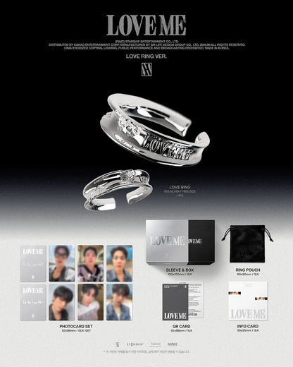 SHOWNU X HYUNGWON - LOVE ME [EP ALBUM - LOVE RING VER.]
