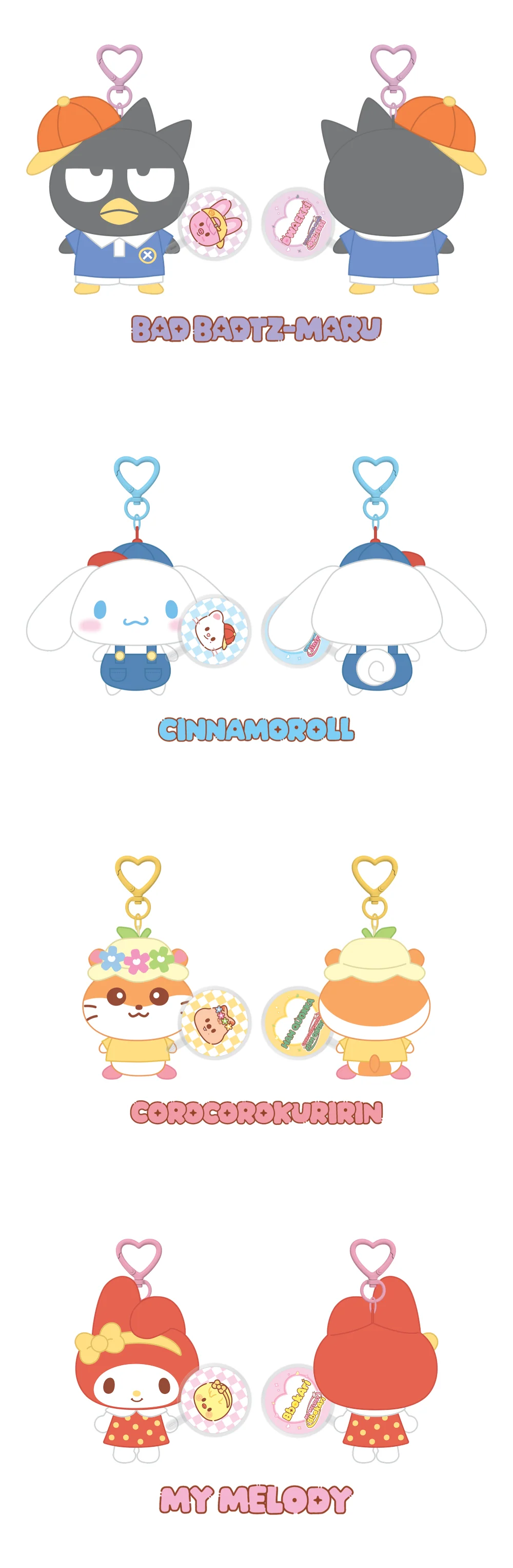 (PRE-ORDER) STRAY KIDS - SKZOO X SANRIO CHARACTER OFFICIAL MD 10CM PLUSH MINI PICKET VER.