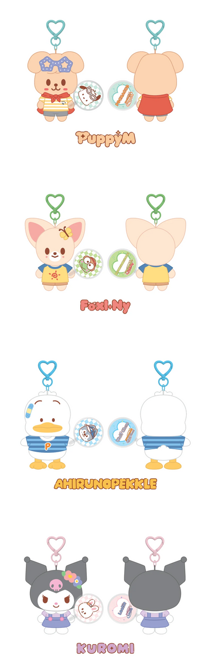 (PRE-ORDER) STRAY KIDS - SKZOO X SANRIO CHARACTER OFFICIAL MD 10CM PLUSH MINI PICKET VER.