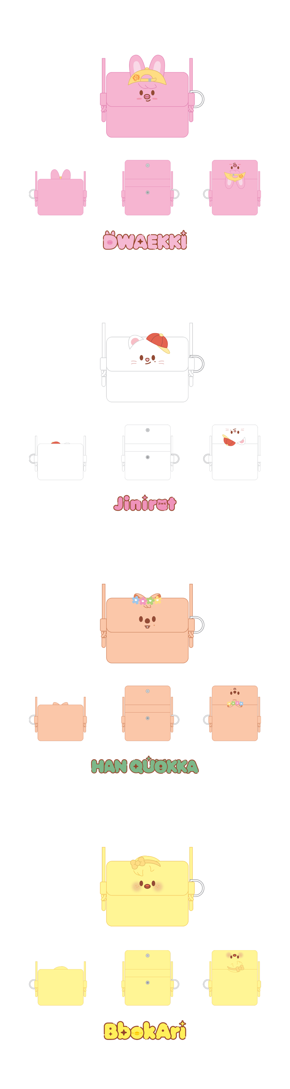 (PRE-ORDER) STRAY KIDS - SKZOO X SANRIO CHARACTER OFFICIAL MD CARD WALLET CROSS BAG