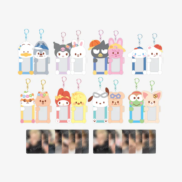 (PRE-ORDER) STRAY KIDS - SKZOO X SANRIO CHARACTER OFFICIAL MD CONNECTING PHOTOCARD HOLDER
