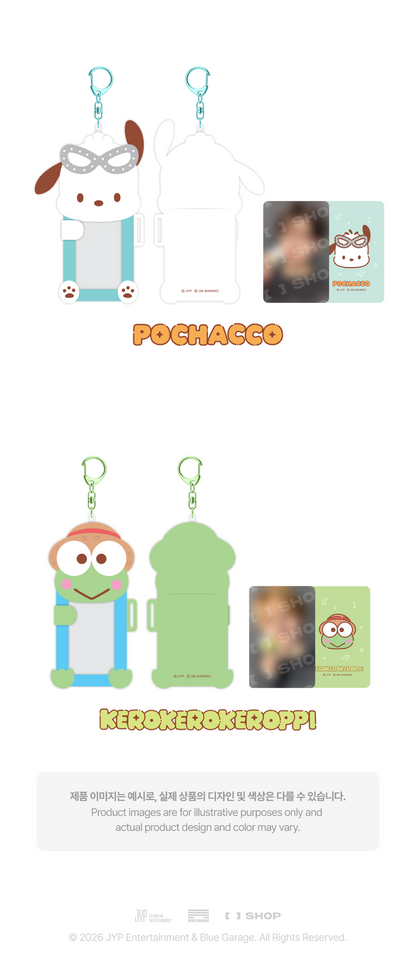 (PRE-ORDER) STRAY KIDS - SKZOO X SANRIO CHARACTER OFFICIAL MD CONNECTING PHOTOCARD HOLDER