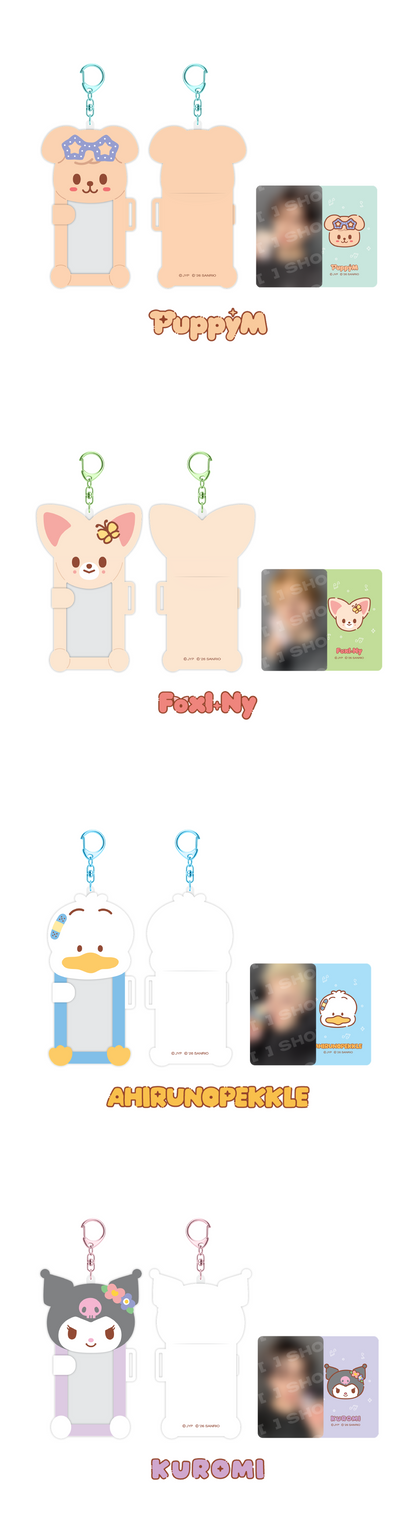 (PRE-ORDER) STRAY KIDS - SKZOO X SANRIO CHARACTER OFFICIAL MD CONNECTING PHOTOCARD HOLDER