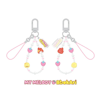 (PRE-ORDER) STRAY KIDS - SKZOO X SANRIO CHARACTER OFFICIAL MD PHONE BEADS STRAP