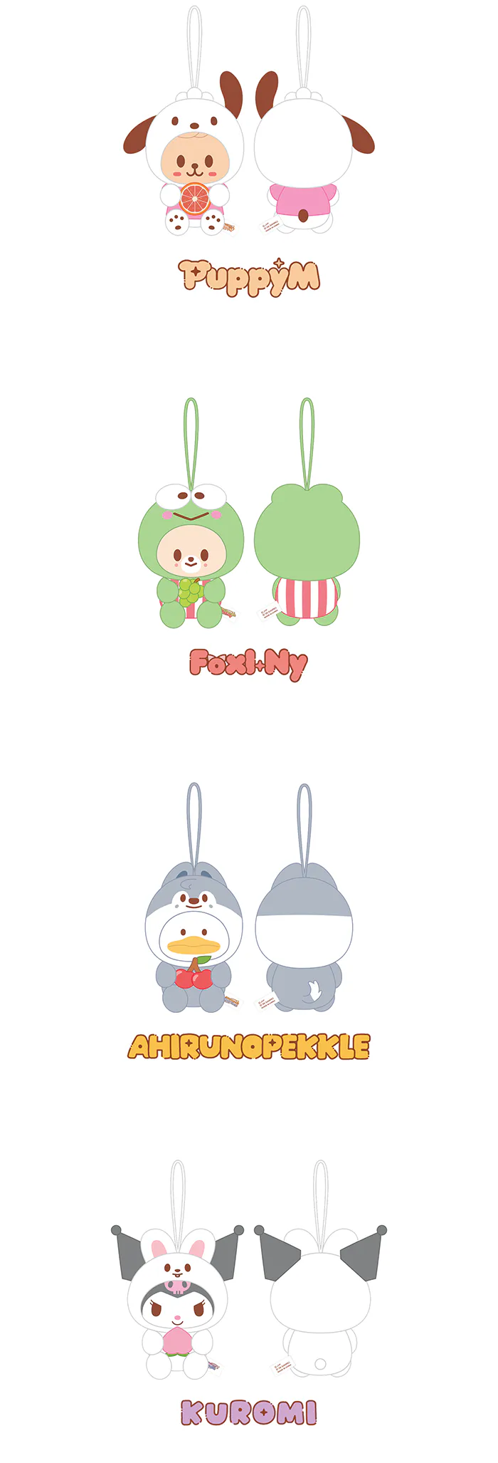 (PRE-ORDER) STRAY KIDS - SKZOO X SANRIO CHARACTER OFFICIAL MD SCENT PLUSH