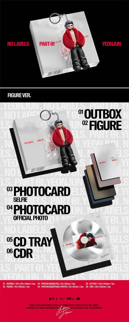 YEONJUN - SIN ETIQUETAS: PARTE 01 (VERSIÓN FIGURA)